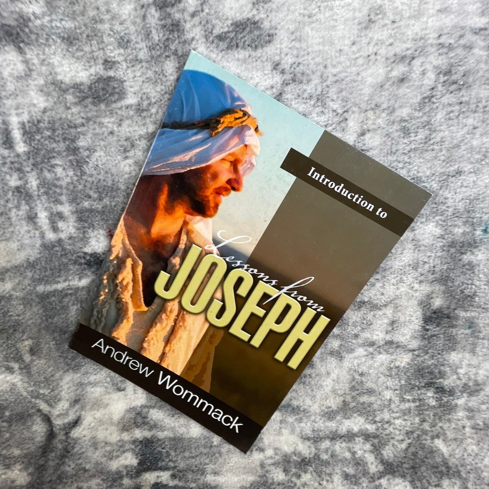 Lessons from Joseph Introduction Christian Andrew Wommack Paperback Book